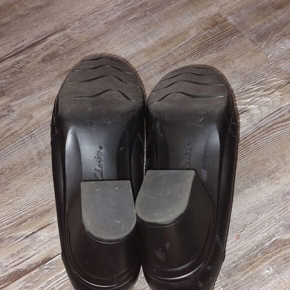 Clarks Women's Warren Block heel ankle boot shoe  Sz 10  NWOT - Picture 7 of 8